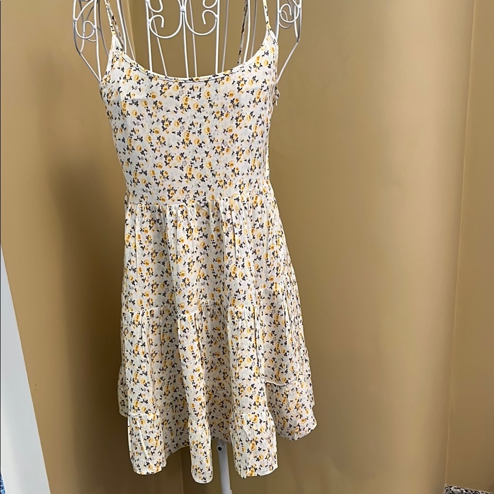 Floral Spaghetti Strap Dress